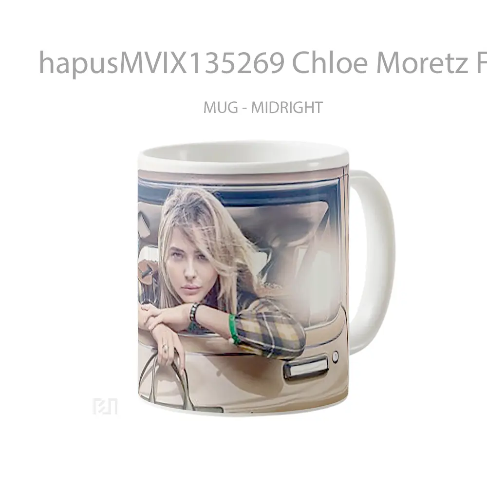 Mug Chloe Moretz For Coach Brand Gelas Keramik Unik - All-side / Desain