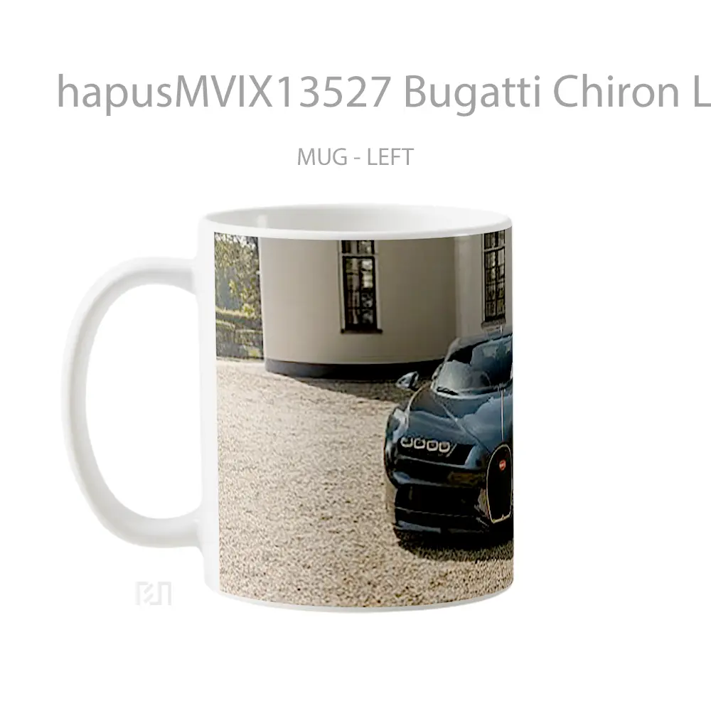 Mug Bugatti Chiron Lebe Cangkir Mobil - All-side / Desain