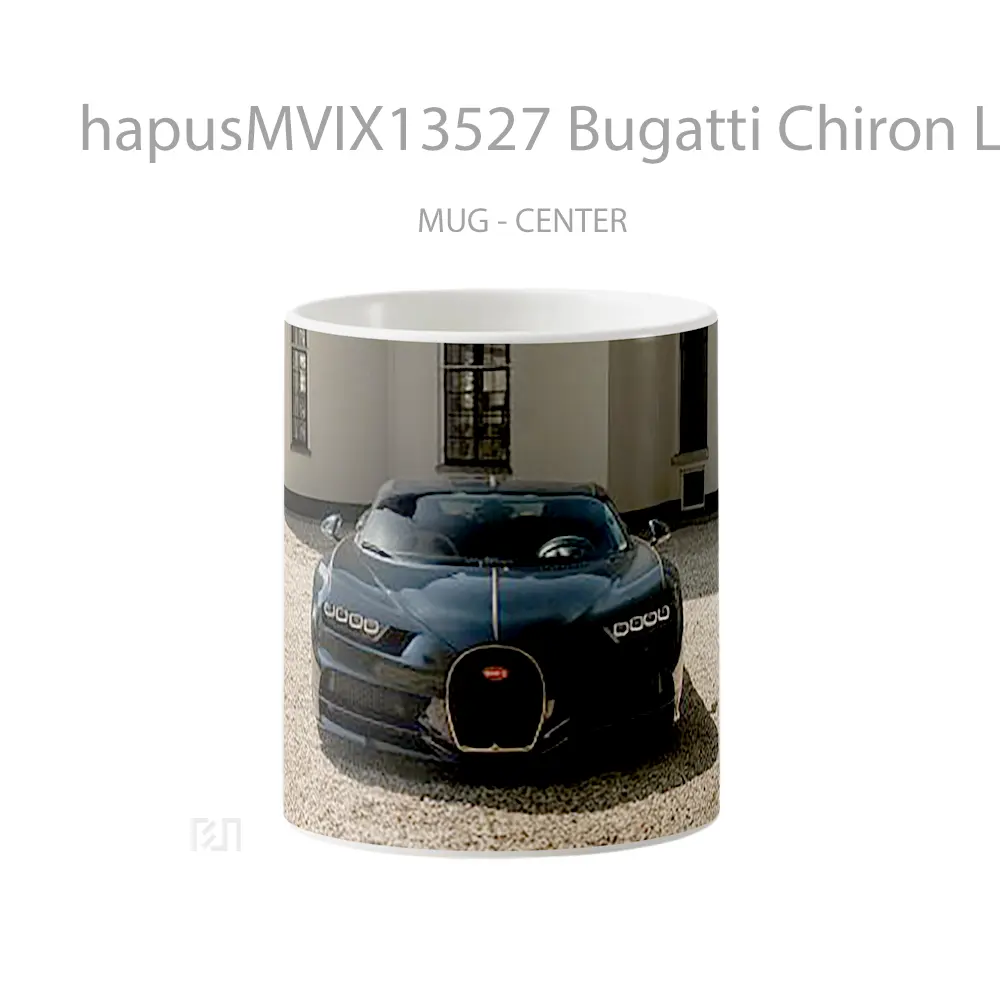 Mug Bugatti Chiron Lebe Cangkir Mobil