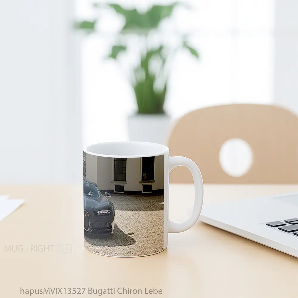 Mug Bugatti Chiron Lebe Cangkir Mobil - All-side / Desain