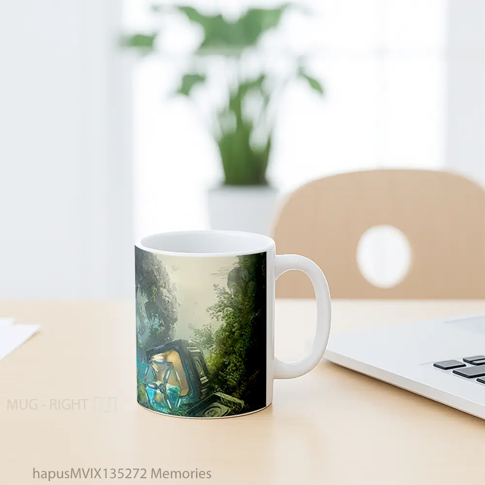 Mug Memories Gelas Keramik Unik - All-side / Desain