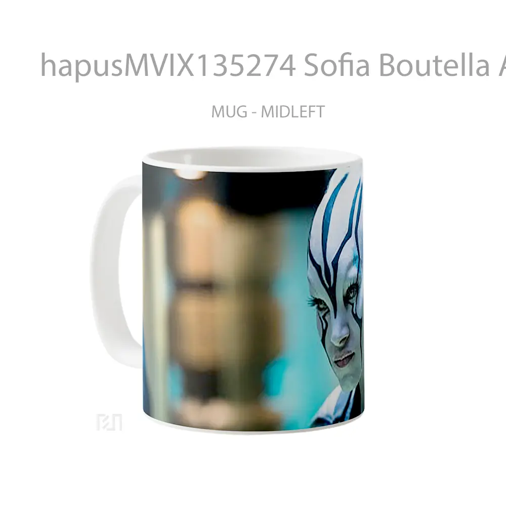 Mug Sofia Boutella As Jaylah In Star Trek Gelas Astronomi - All-side / Desain