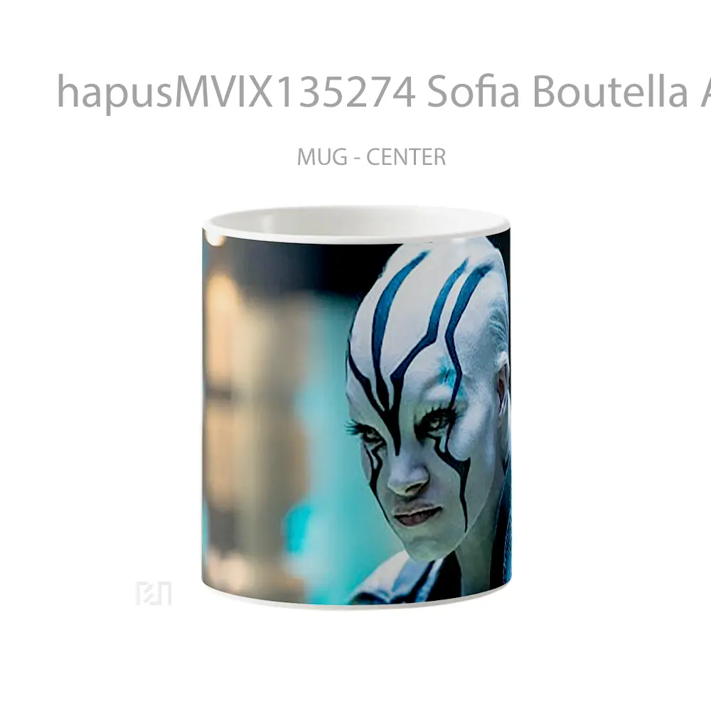 Mug Sofia Boutella As Jaylah In Star Trek Gelas Astronomi