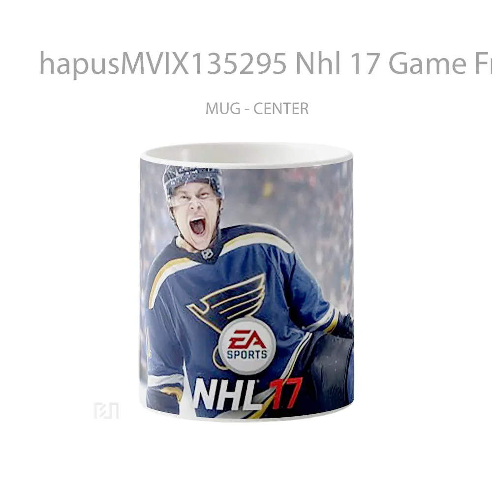 Mug Nhl 17 Game From Ea Sports Cangkir Gamer