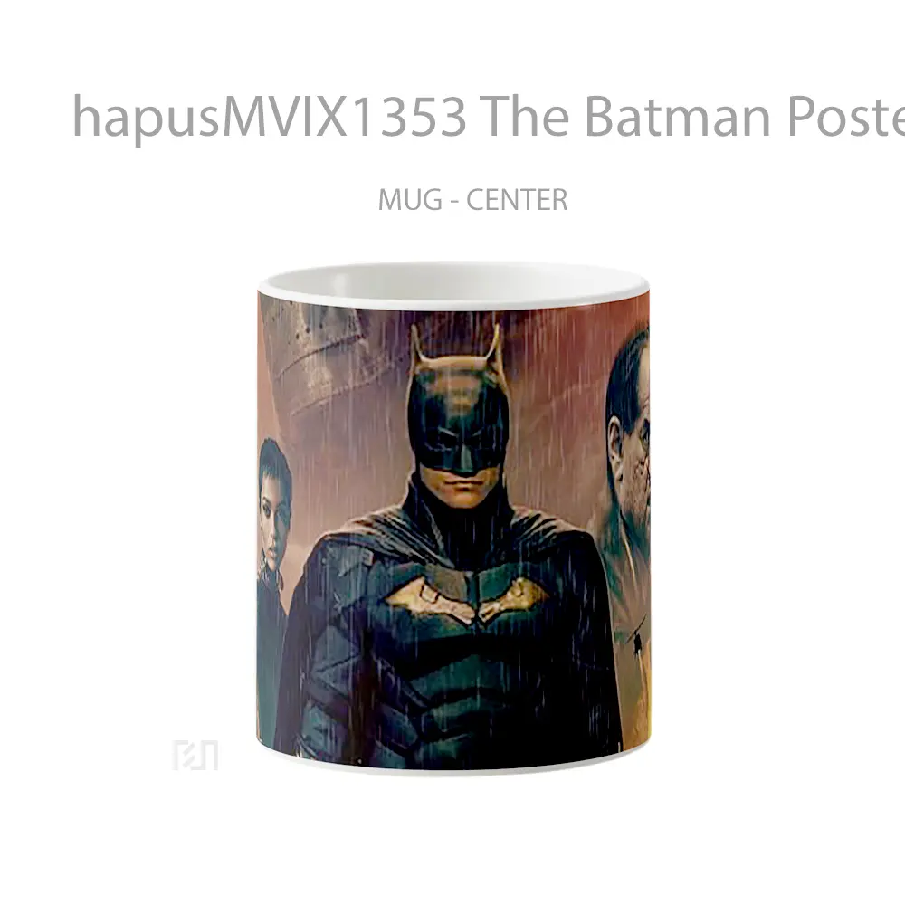 Mug The Batman Poster Gelas Superhero