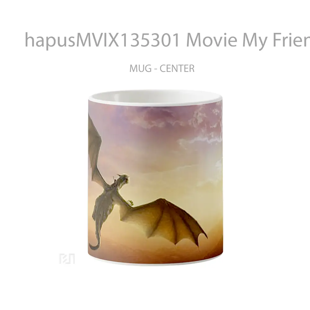 Mug Movie My Friend The Dragon Gelas Fantasi