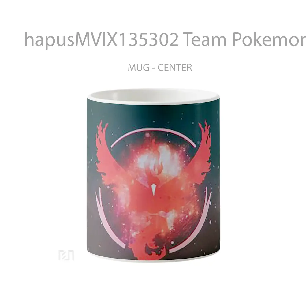 Mug Team Pokemon Go Value Cangkir Anime