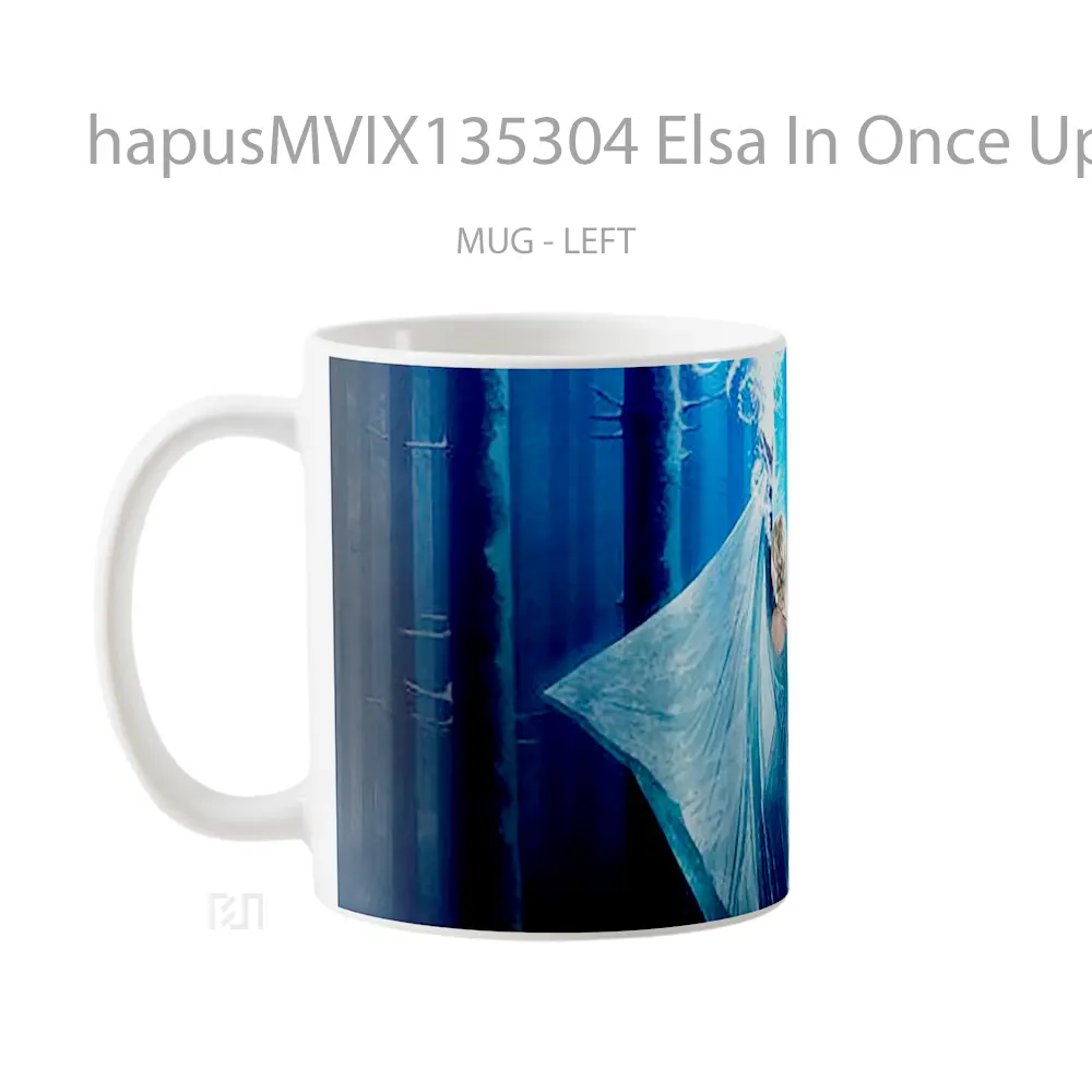 Mug Elsa In Once Upon A Time Gelas Keramik Unik - All-side / Desain