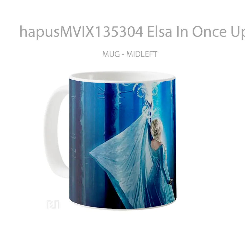 Mug Elsa In Once Upon A Time Gelas Keramik Unik - All-side / Desain