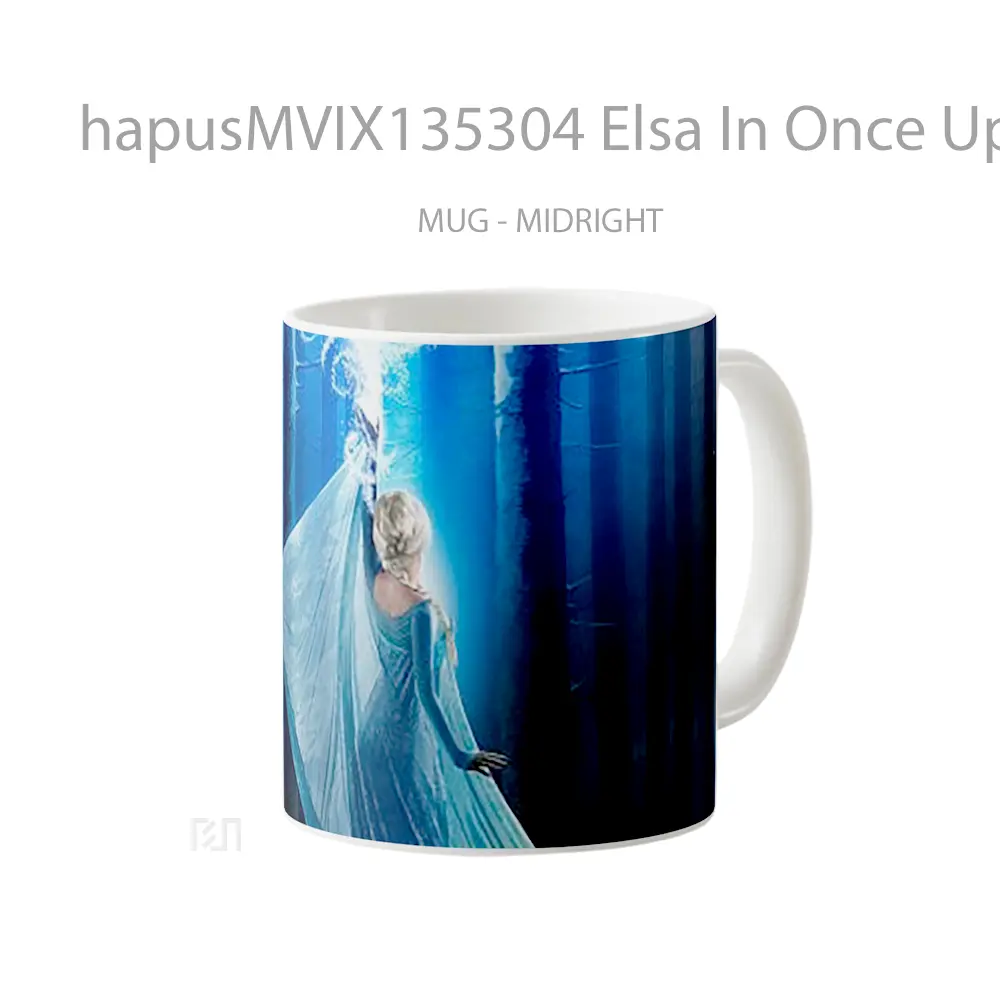 Mug Elsa In Once Upon A Time Gelas Keramik Unik - All-side / Desain