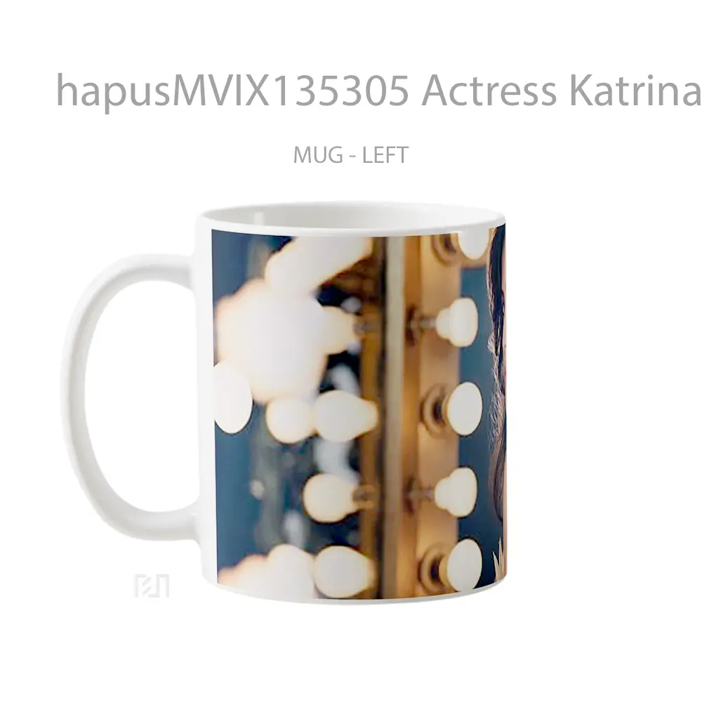 Mug Actress Katrina Kaif Gelas Keramik Unik - All-side / Desain
