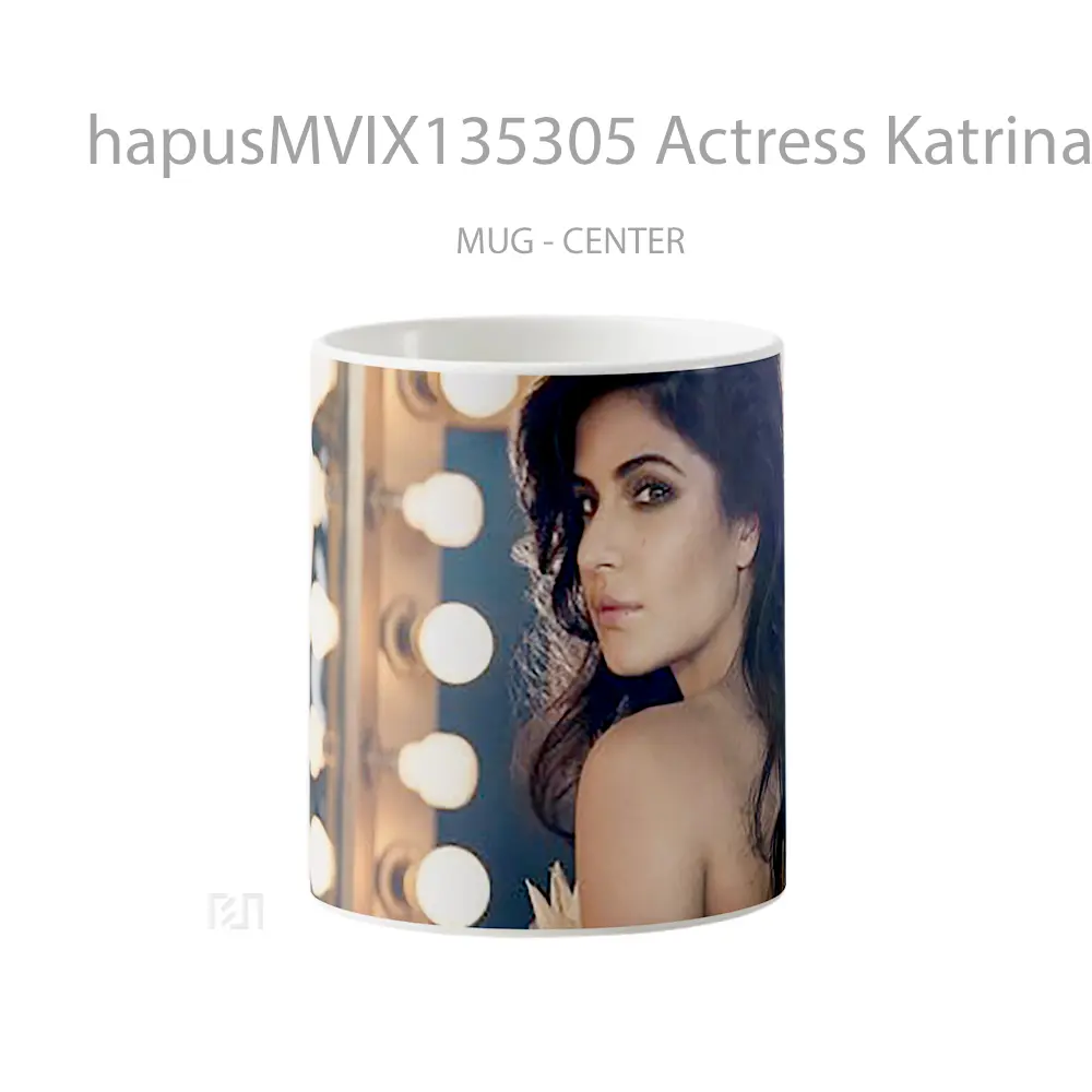 Mug Actress Katrina Kaif Gelas Keramik Unik