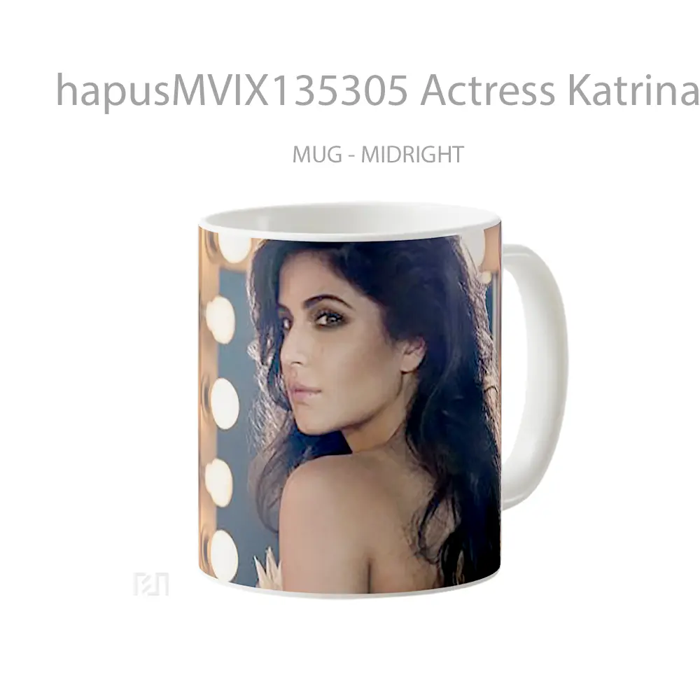 Mug Actress Katrina Kaif Gelas Keramik Unik - All-side / Desain