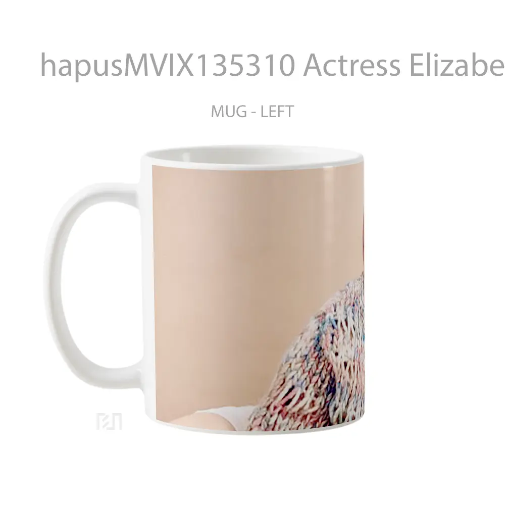 Mug Actress Elizabeth Olsen Gelas Keramik Unik - All-side / Desain