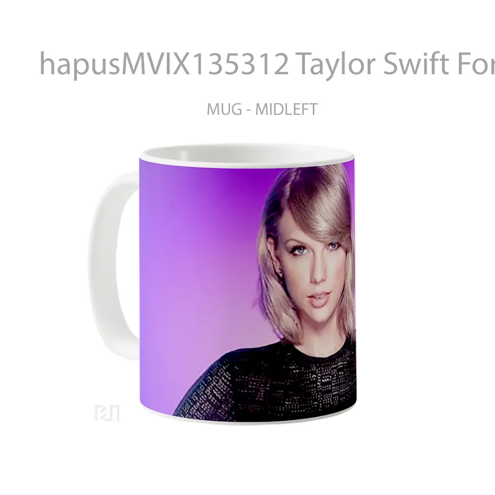 Mug Taylor Swift For 1989 Gelas Selebriti - All-side / Desain