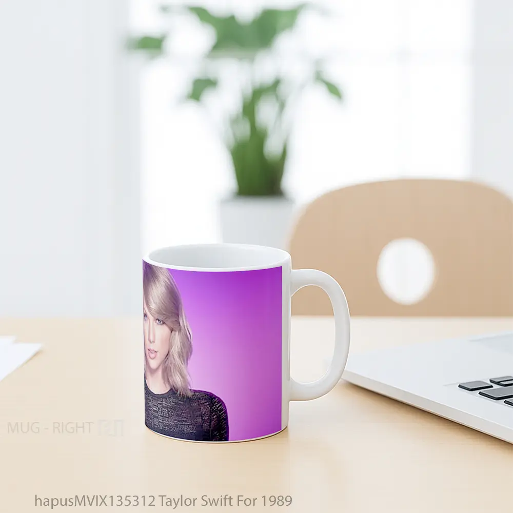 Mug Taylor Swift For 1989 Gelas Selebriti - All-side / Desain