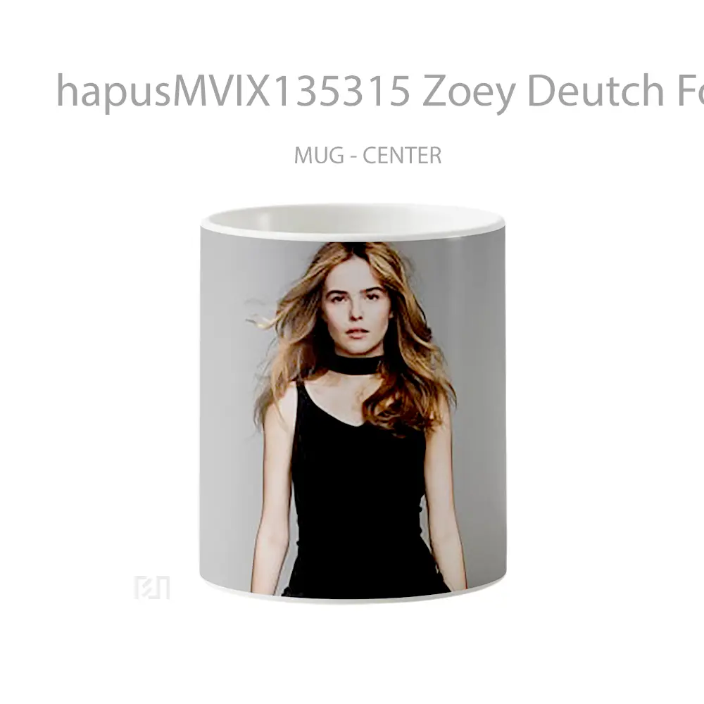 Mug Zoey Deutch For Just Jared Gelas Keramik Unik