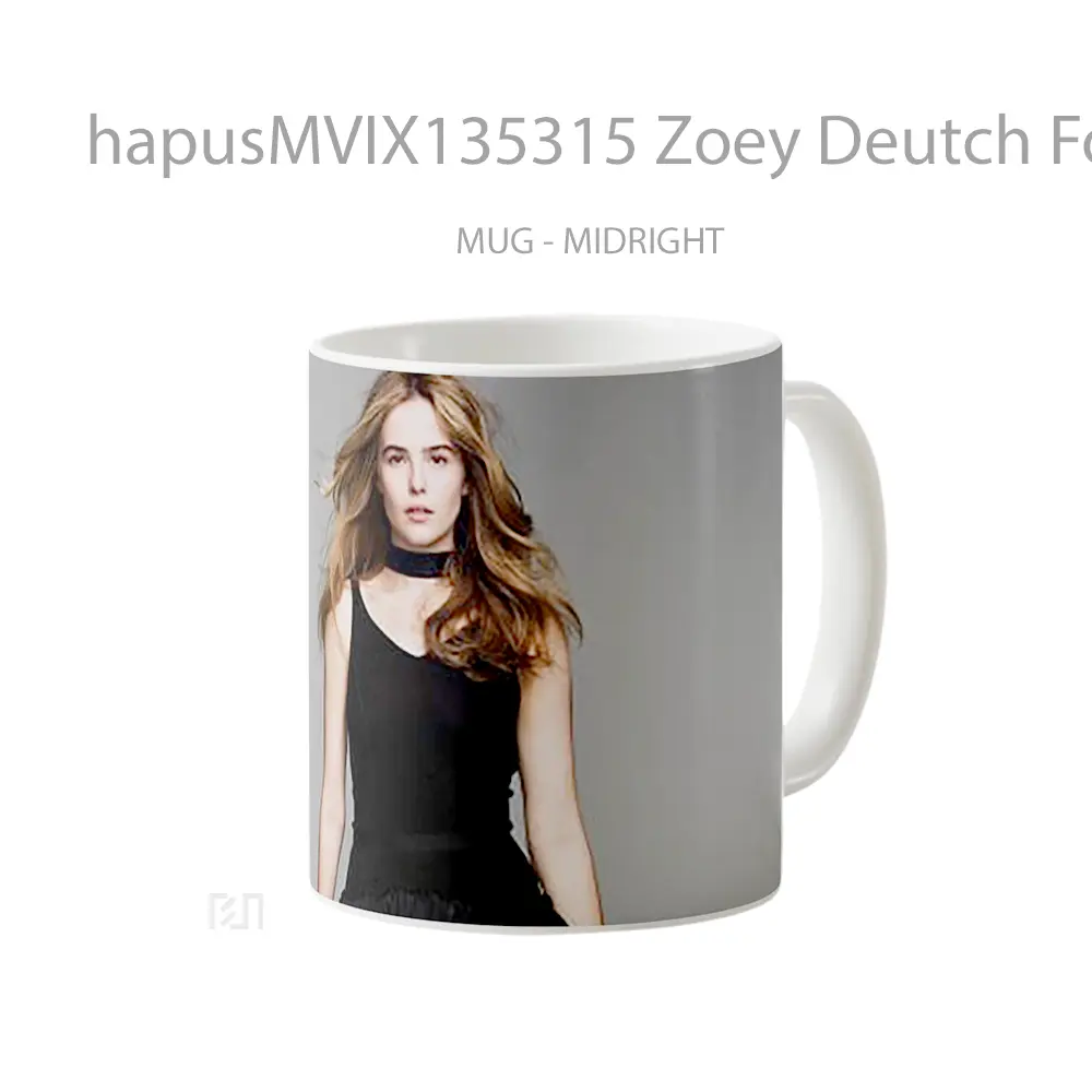 Mug Zoey Deutch For Just Jared Gelas Keramik Unik - All-side / Desain