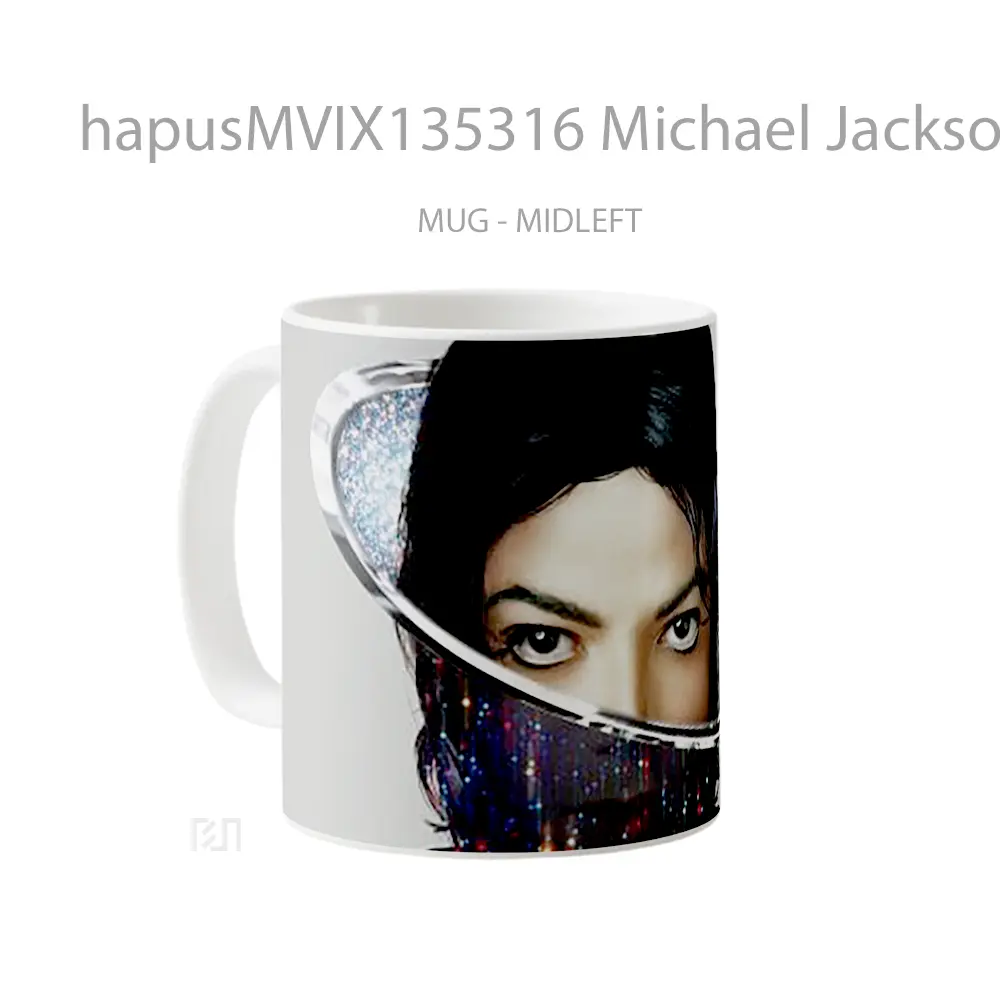 Mug Michael Jackson For His Album Xscape Gelas Keramik Unik - All-side / Desain