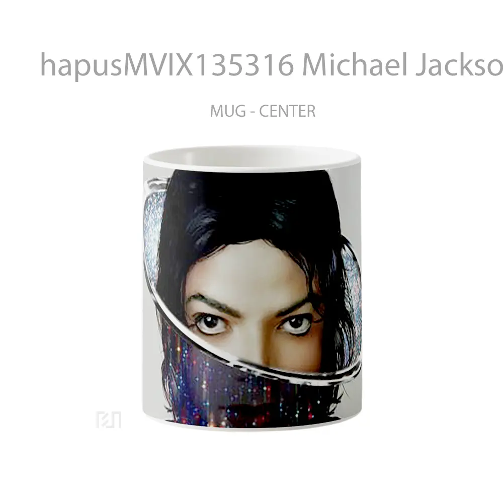 Mug Michael Jackson For His Album Xscape Gelas Keramik Unik