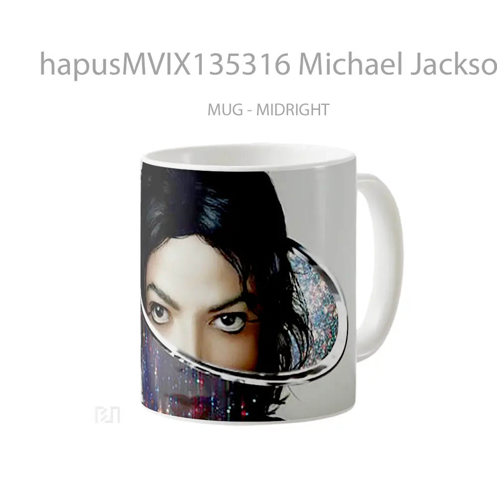 Mug Michael Jackson For His Album Xscape Gelas Keramik Unik - All-side / Desain