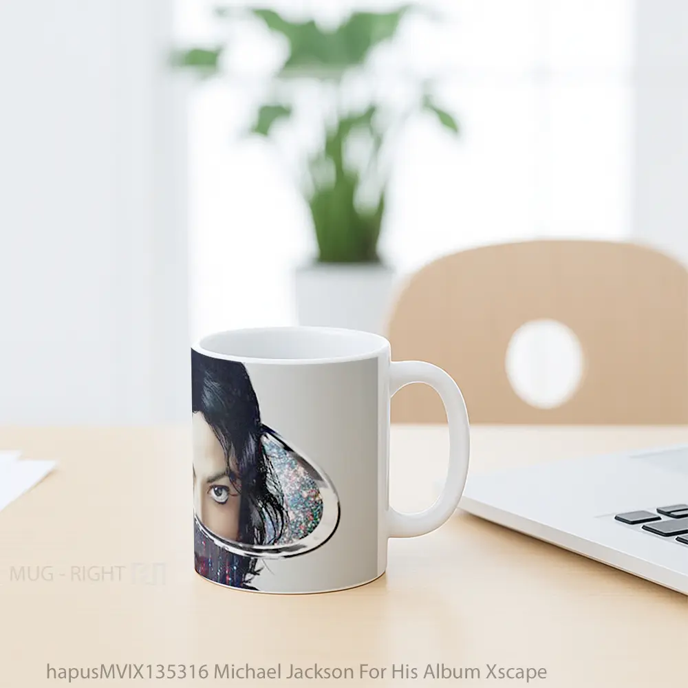 Mug Michael Jackson For His Album Xscape Gelas Keramik Unik - All-side / Desain