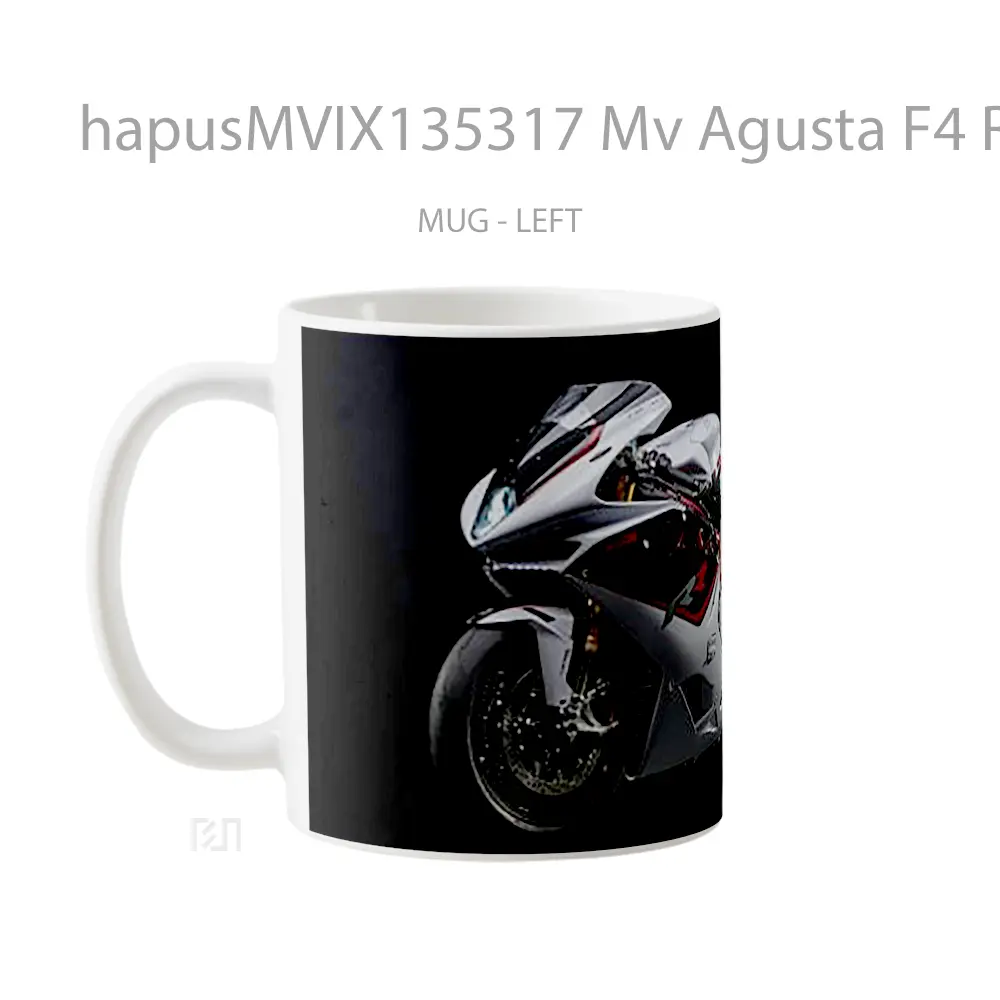 Mug Mv Agusta F4 Rr Gelas Keramik Unik - All-side / Desain