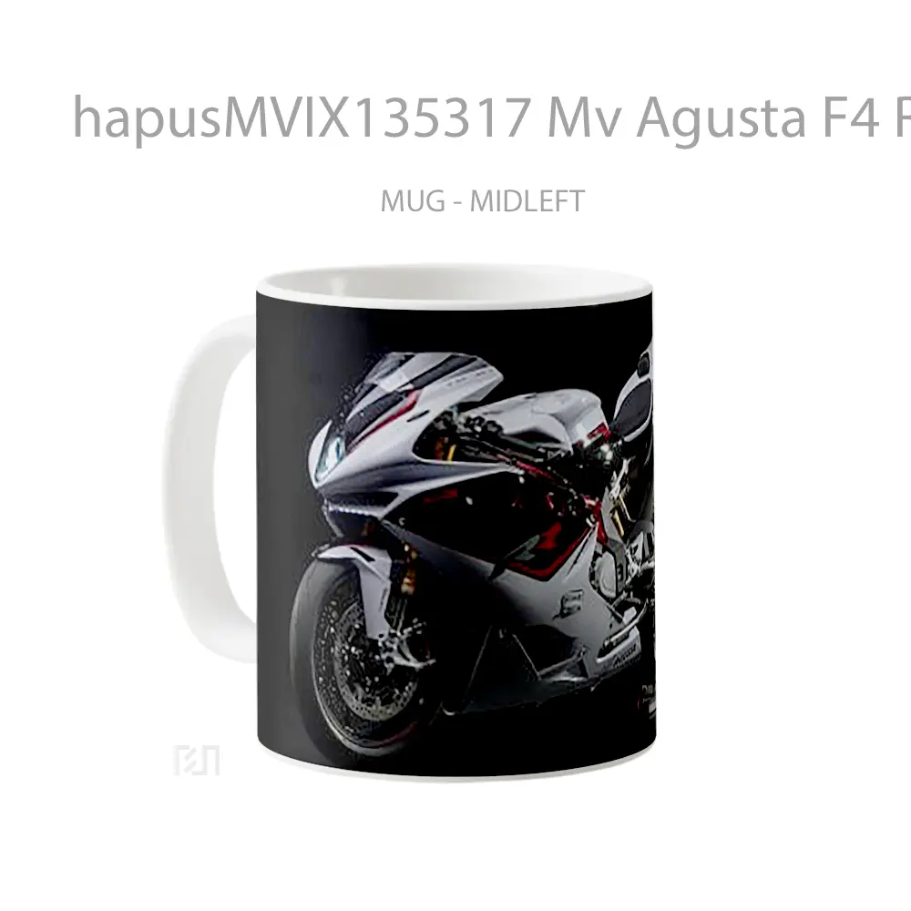 Mug Mv Agusta F4 Rr Gelas Keramik Unik - All-side / Desain