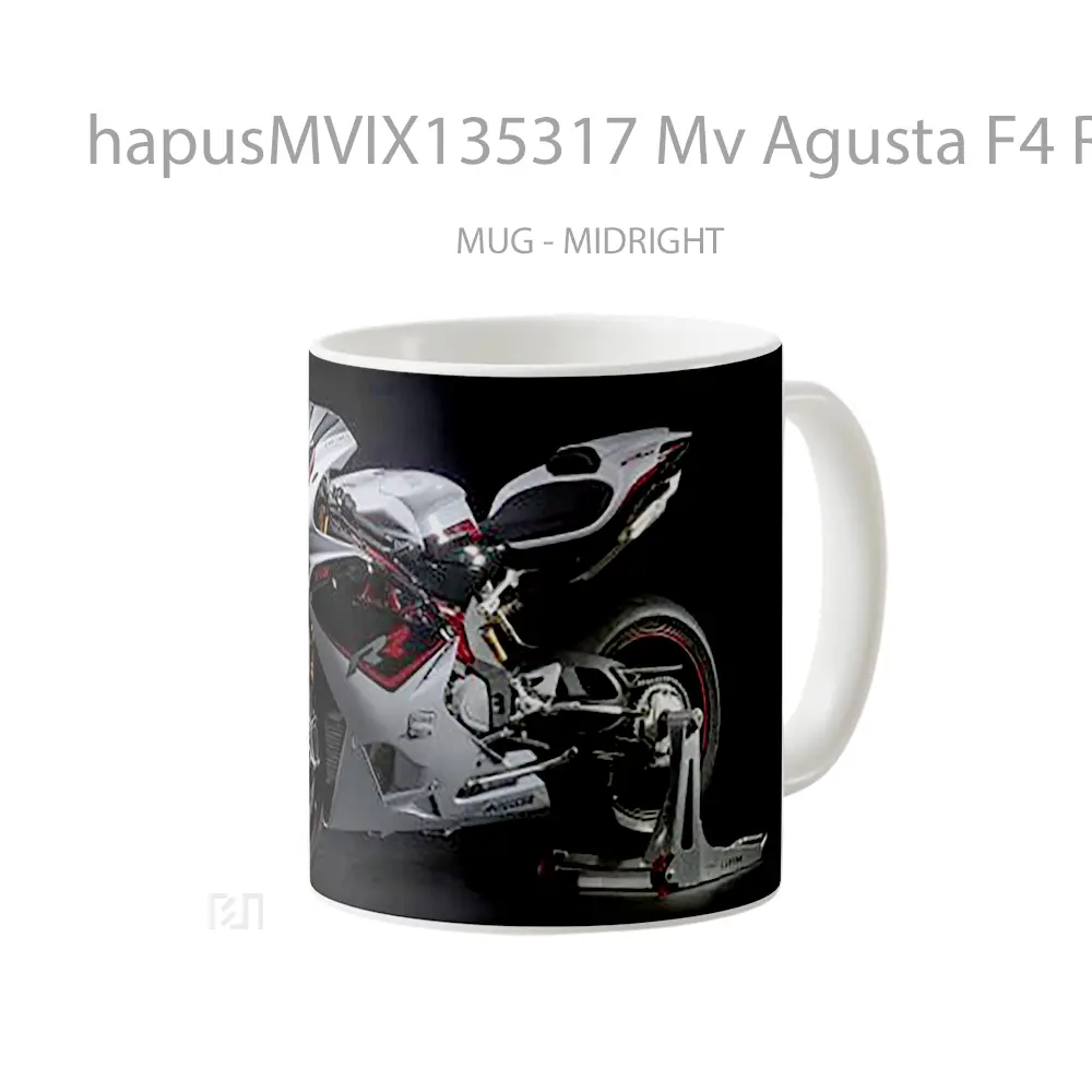 Mug Mv Agusta F4 Rr Gelas Keramik Unik - All-side / Desain
