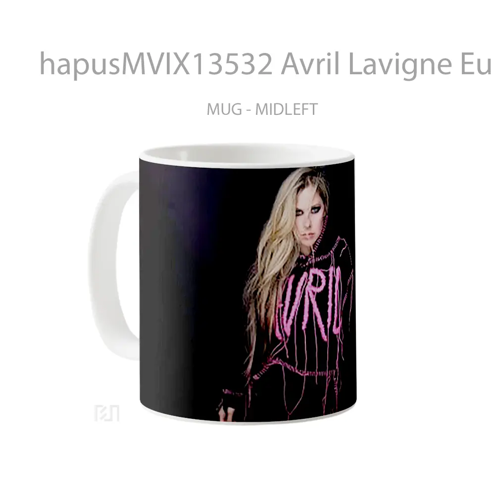 Mug Avril Lavigne Euphoria Magazine 2022 Gelas Keramik Unik - All-side / Desain