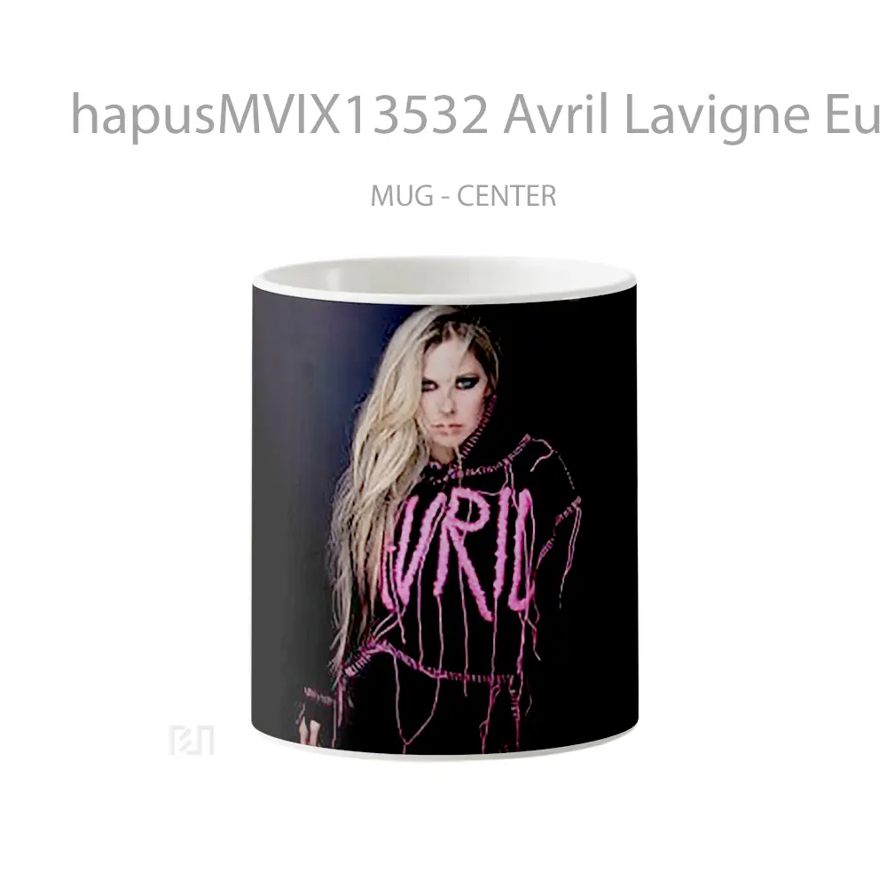 Mug Avril Lavigne Euphoria Magazine 2022 Gelas Keramik Unik