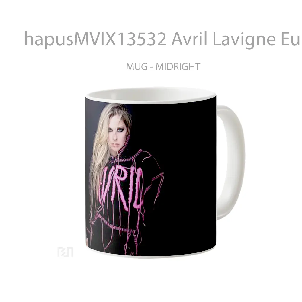 Mug Avril Lavigne Euphoria Magazine 2022 Gelas Keramik Unik - All-side / Desain