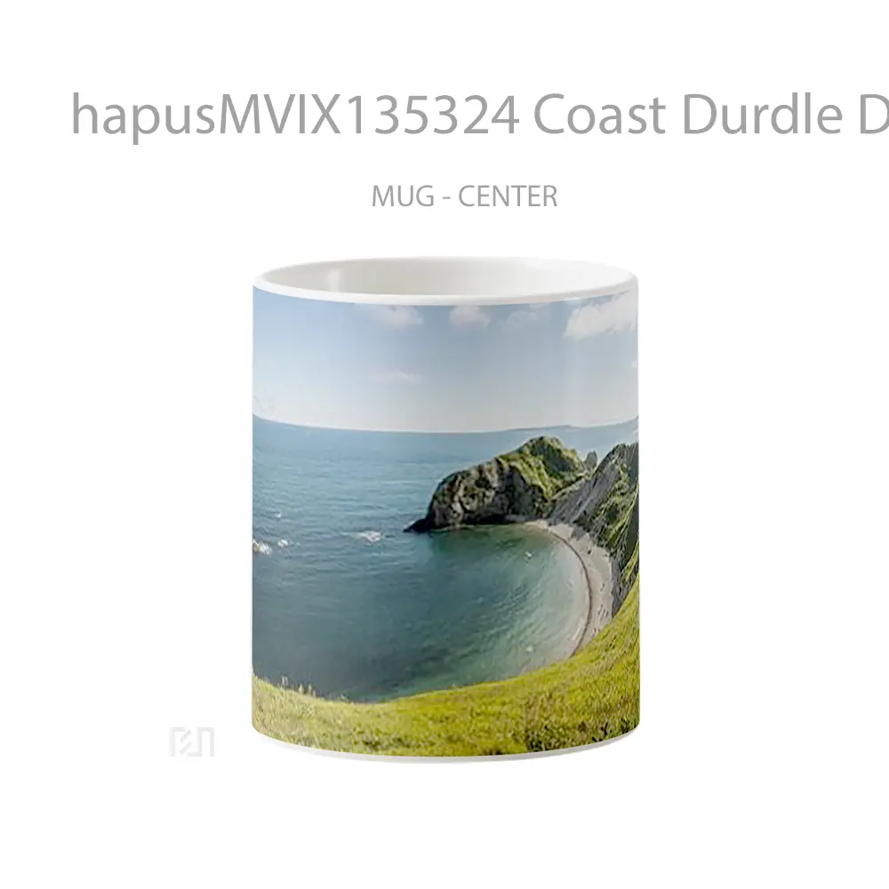 Mug Coast Durdle Door Gelas Keramik Unik
