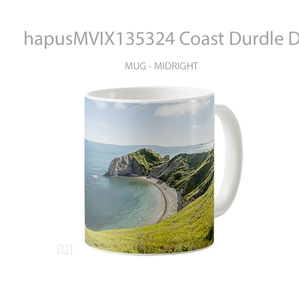 Mug Coast Durdle Door Gelas Keramik Unik - All-side / Desain