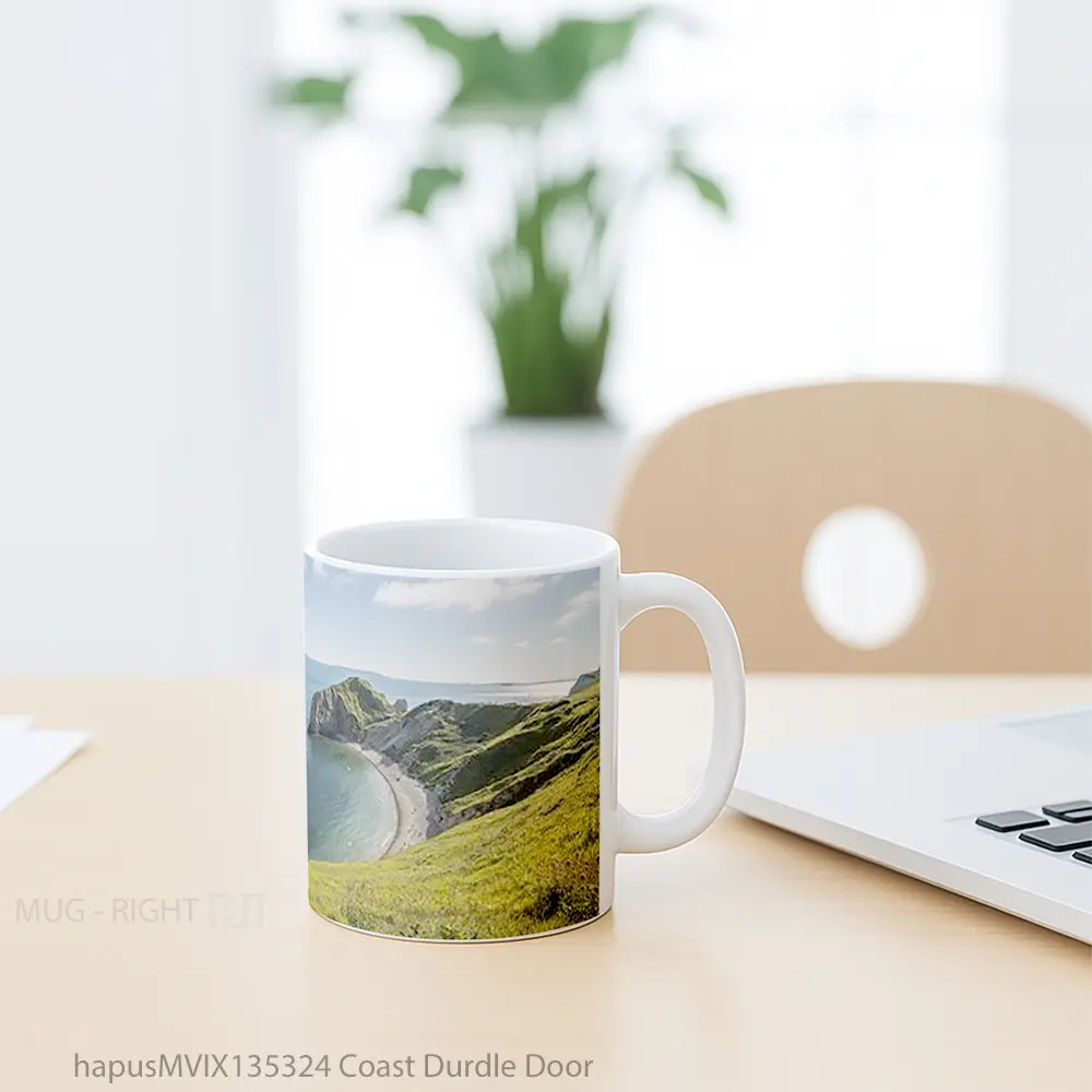 Mug Coast Durdle Door Gelas Keramik Unik - All-side / Desain