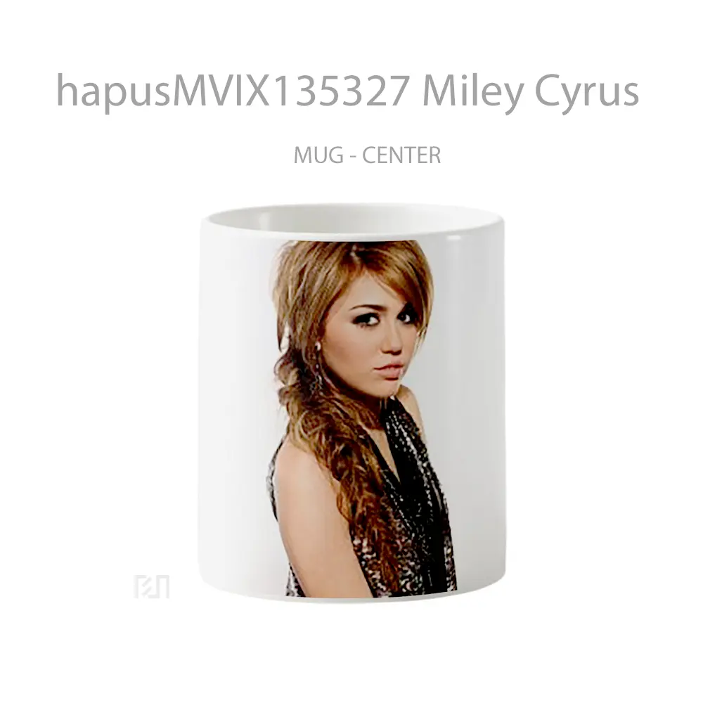 Mug Miley Cyrus Gelas Selebriti