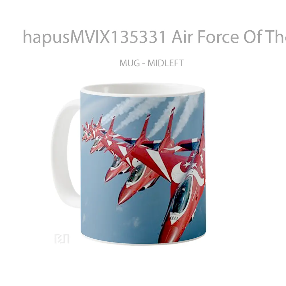 Mug Air Force Of The Republic Of Singapore Gelas Keramik Unik - All-side / Desain