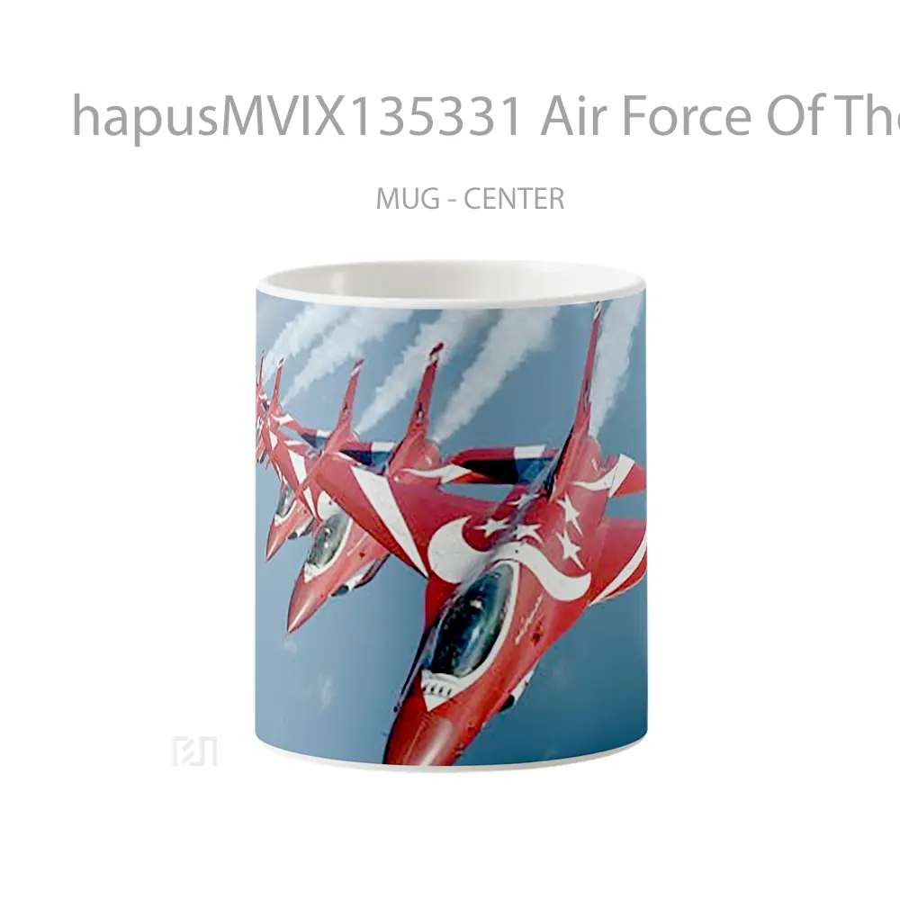 Mug Air Force Of The Republic Of Singapore Gelas Keramik Unik