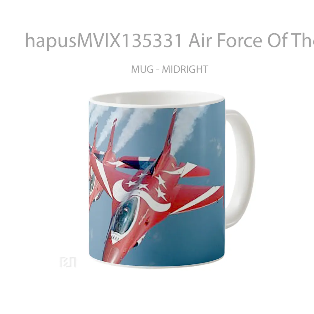Mug Air Force Of The Republic Of Singapore Gelas Keramik Unik - All-side / Desain