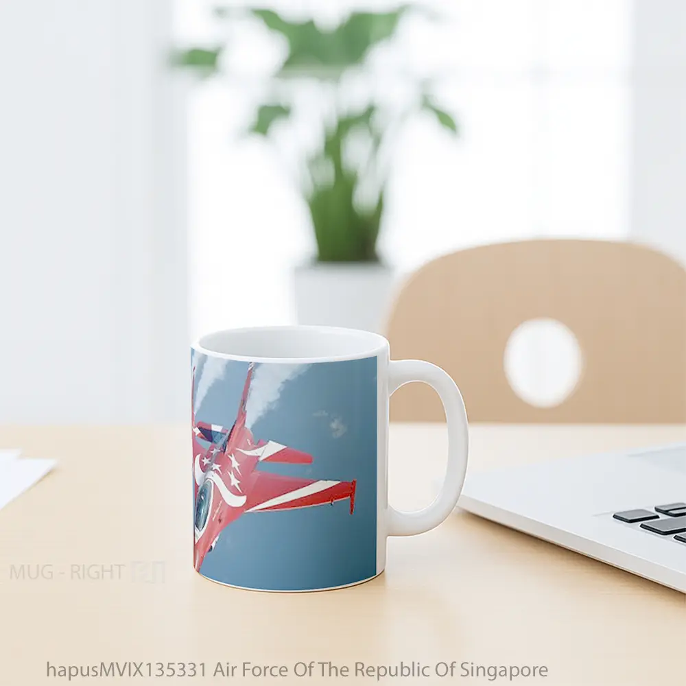 Mug Air Force Of The Republic Of Singapore Gelas Keramik Unik - All-side / Desain