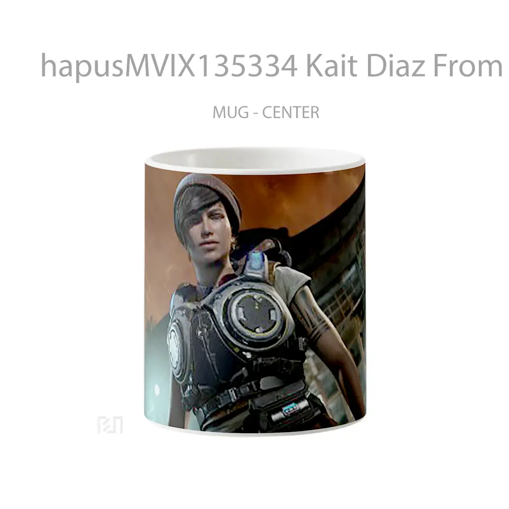 Mug Kait Diaz From Gears Of War 4 Gelas Keramik Unik