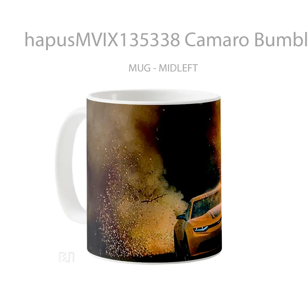 Mug Camaro Bumblebee In Transformers Cangkir Mobil - All-side / Desain
