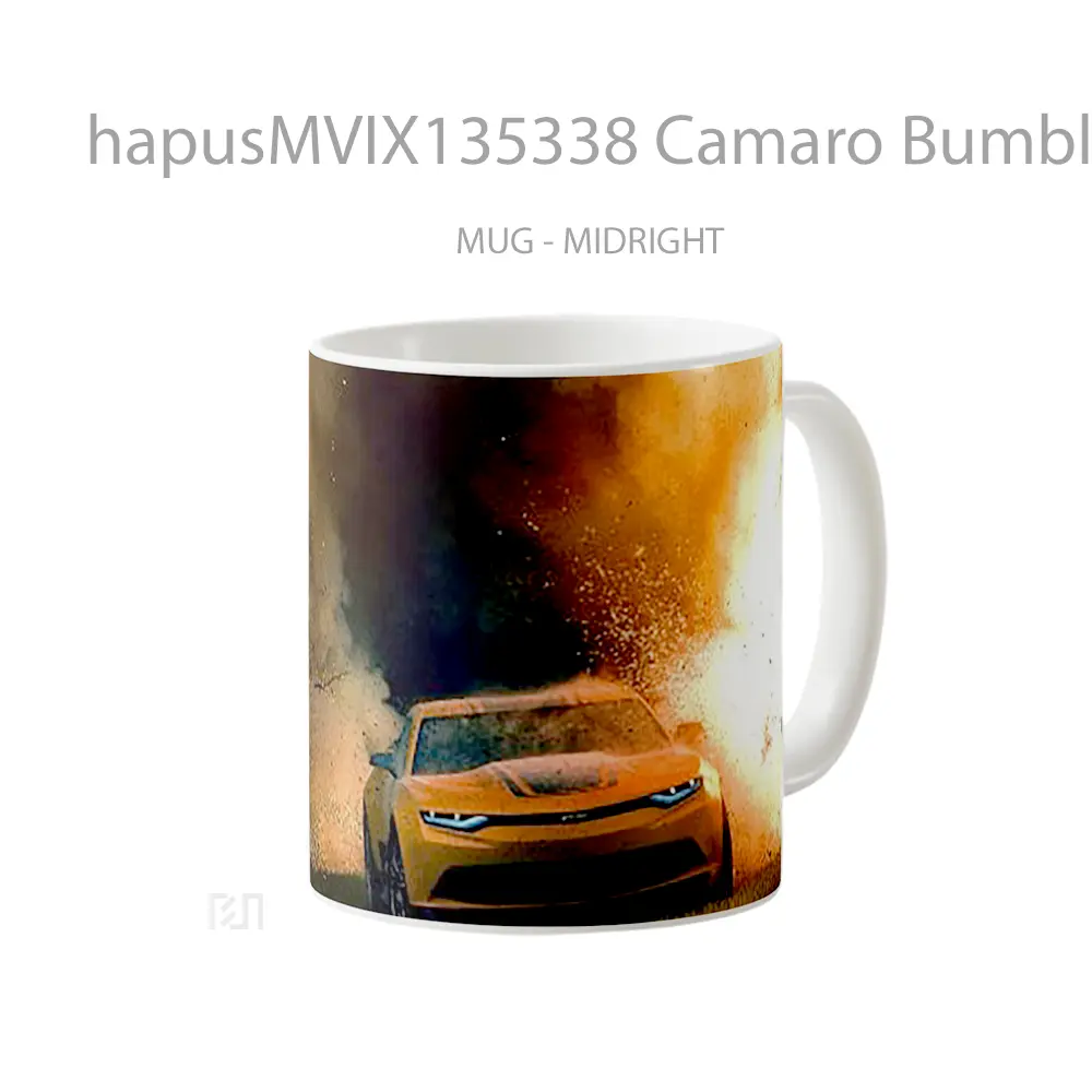 Mug Camaro Bumblebee In Transformers Cangkir Mobil - All-side / Desain