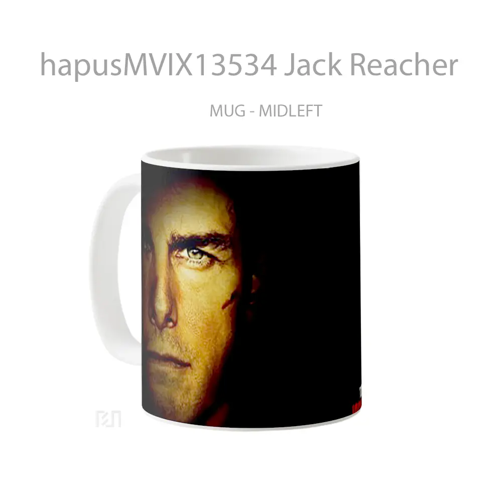 Mug Jack Reacher Gelas Keramik Unik - All-side / Desain