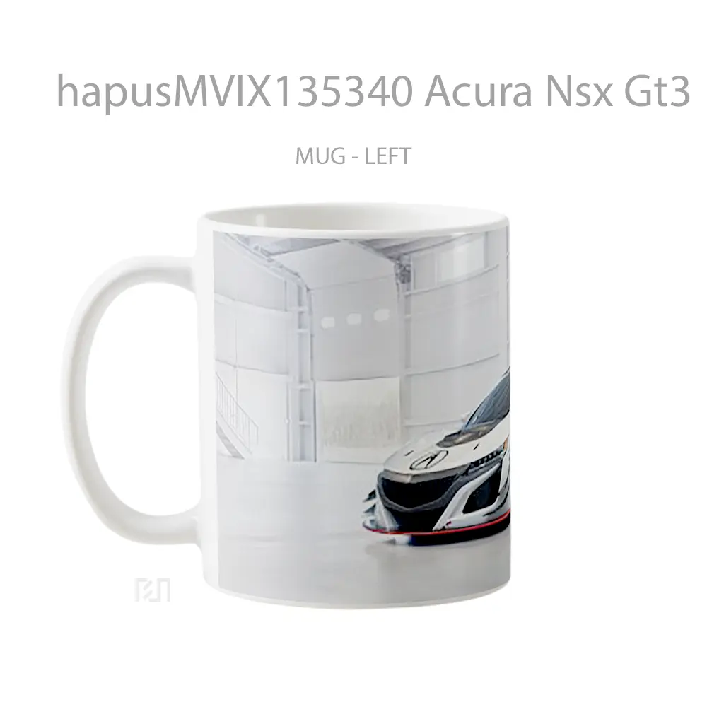 Mug Acura Nsx Gt3 Gelas Keramik Unik - All-side / Desain