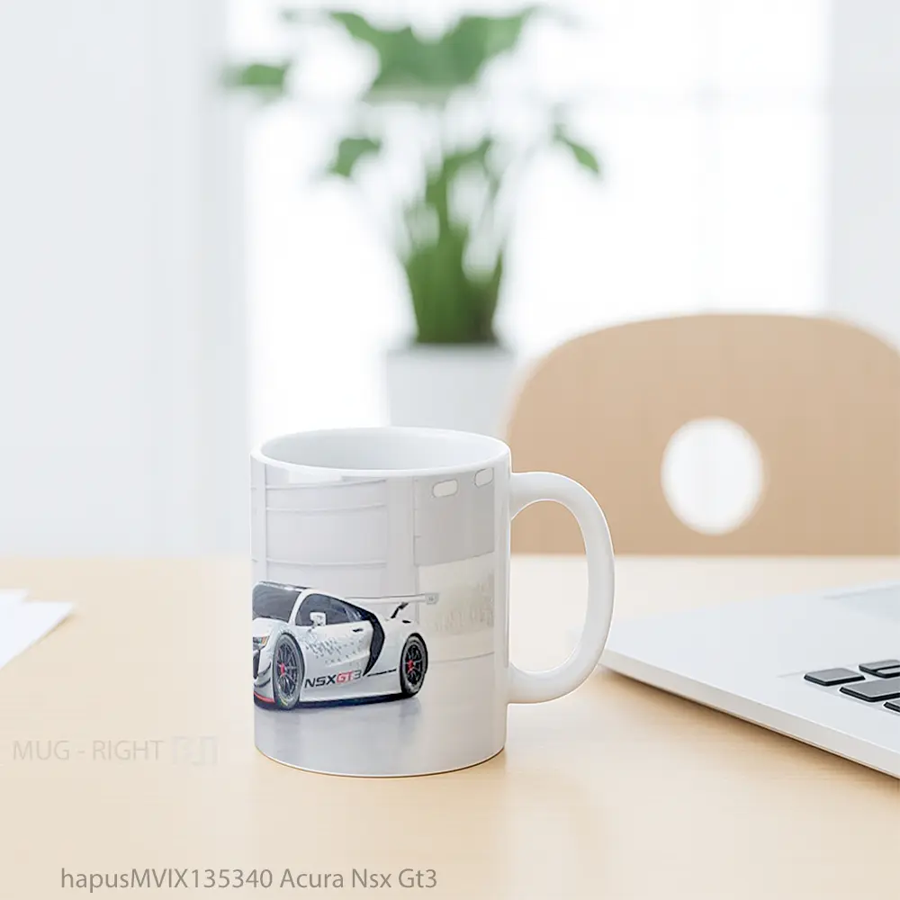 Mug Acura Nsx Gt3 Gelas Keramik Unik - All-side / Desain