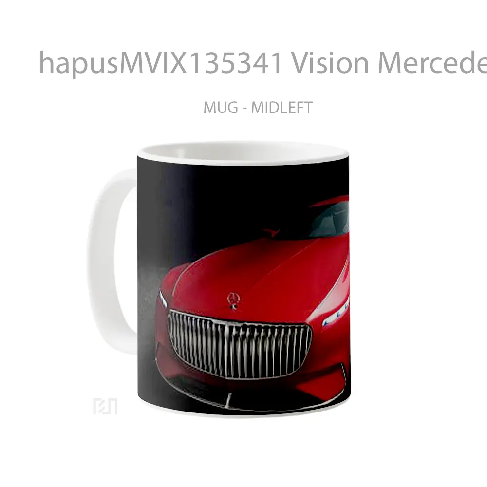 Mug Vision Mercedes Maybach 6 Gelas Superhero - All-side / Desain
