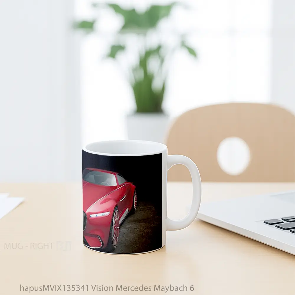 Mug Vision Mercedes Maybach 6 Gelas Superhero - All-side / Desain