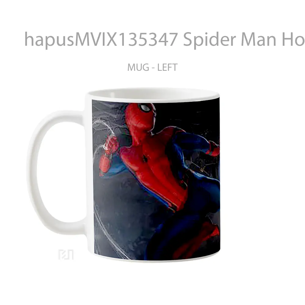 Mug Spider Man Homecoming Gelas Superhero - All-side / Desain