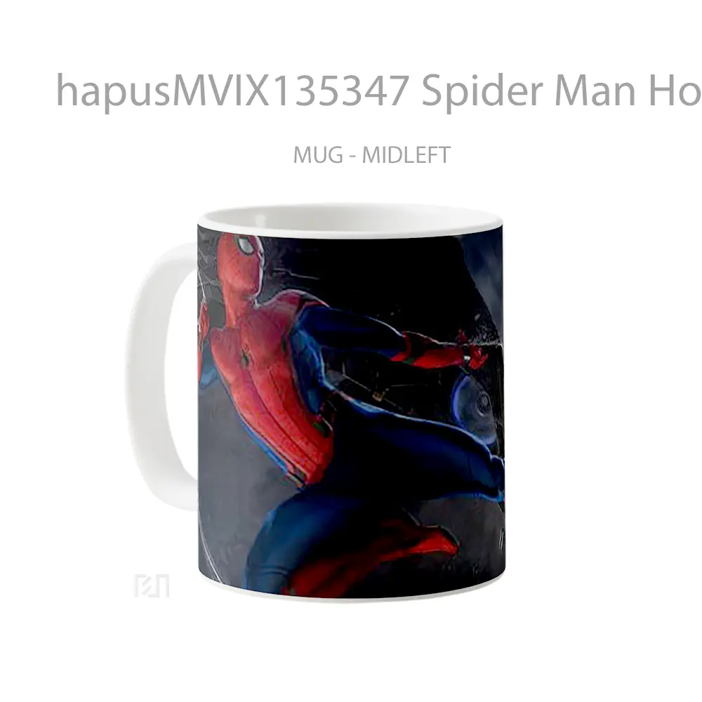 Mug Spider Man Homecoming Gelas Superhero - All-side / Desain